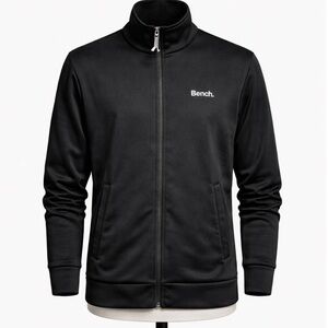 Bench Classic Men’s Black Zip-Up Jacket